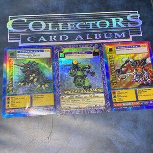 Digimon Holo Card Lot Mega Ultimate Level 2002 Bandai